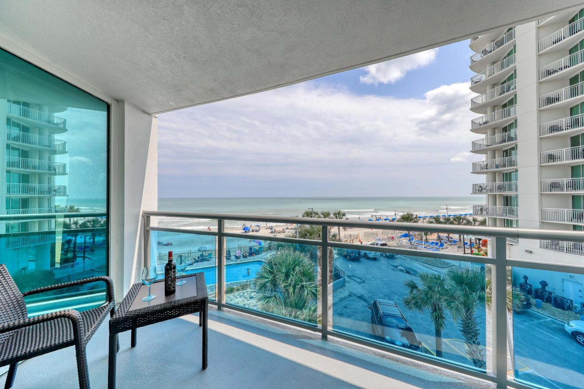 107 S Ocean Blvd, 0308 - Ocean Front Sleeps 6 Villa Myrtle Beach Buitenkant foto