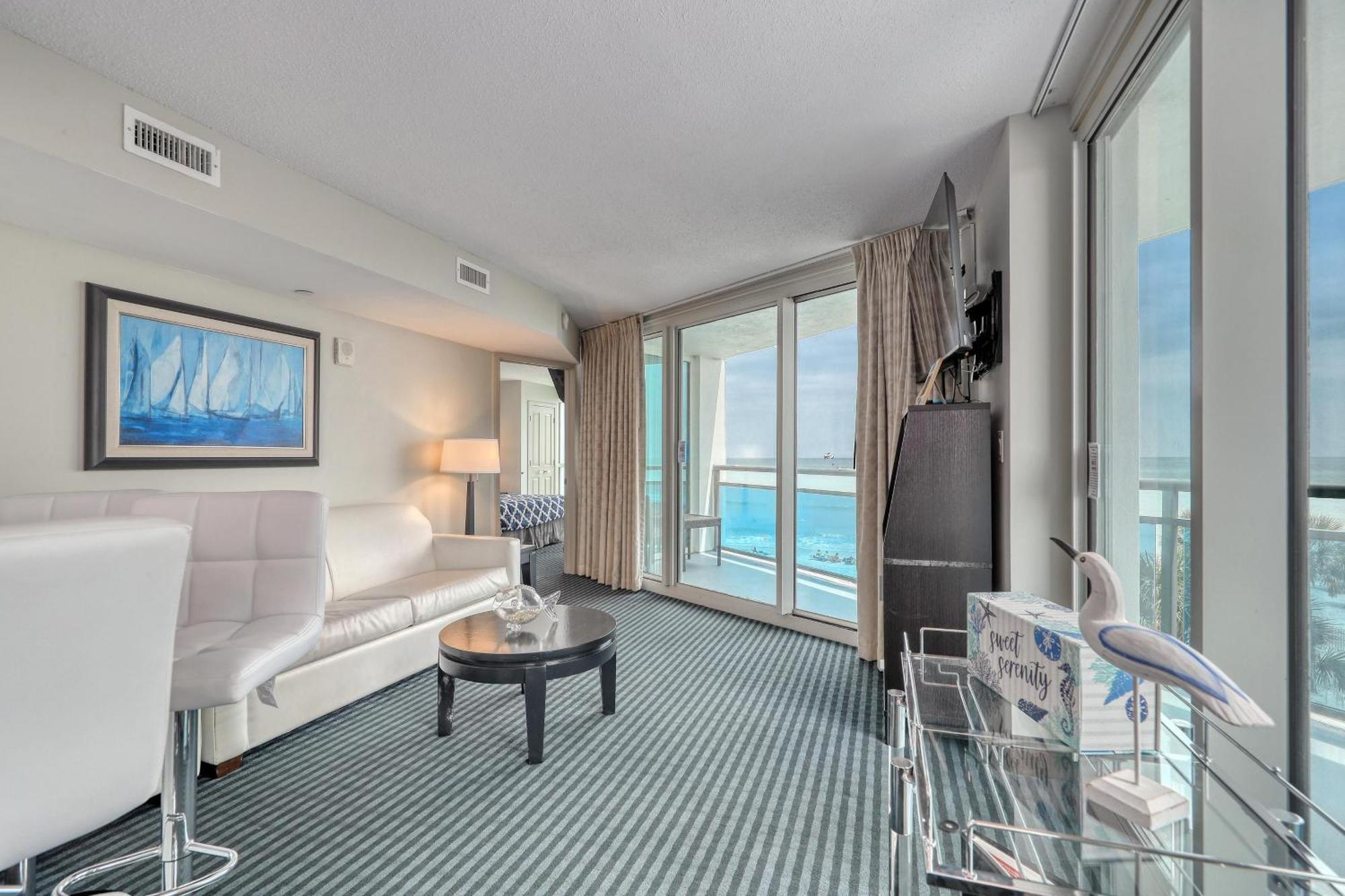 107 S Ocean Blvd, 0308 - Ocean Front Sleeps 6 Villa Myrtle Beach Buitenkant foto