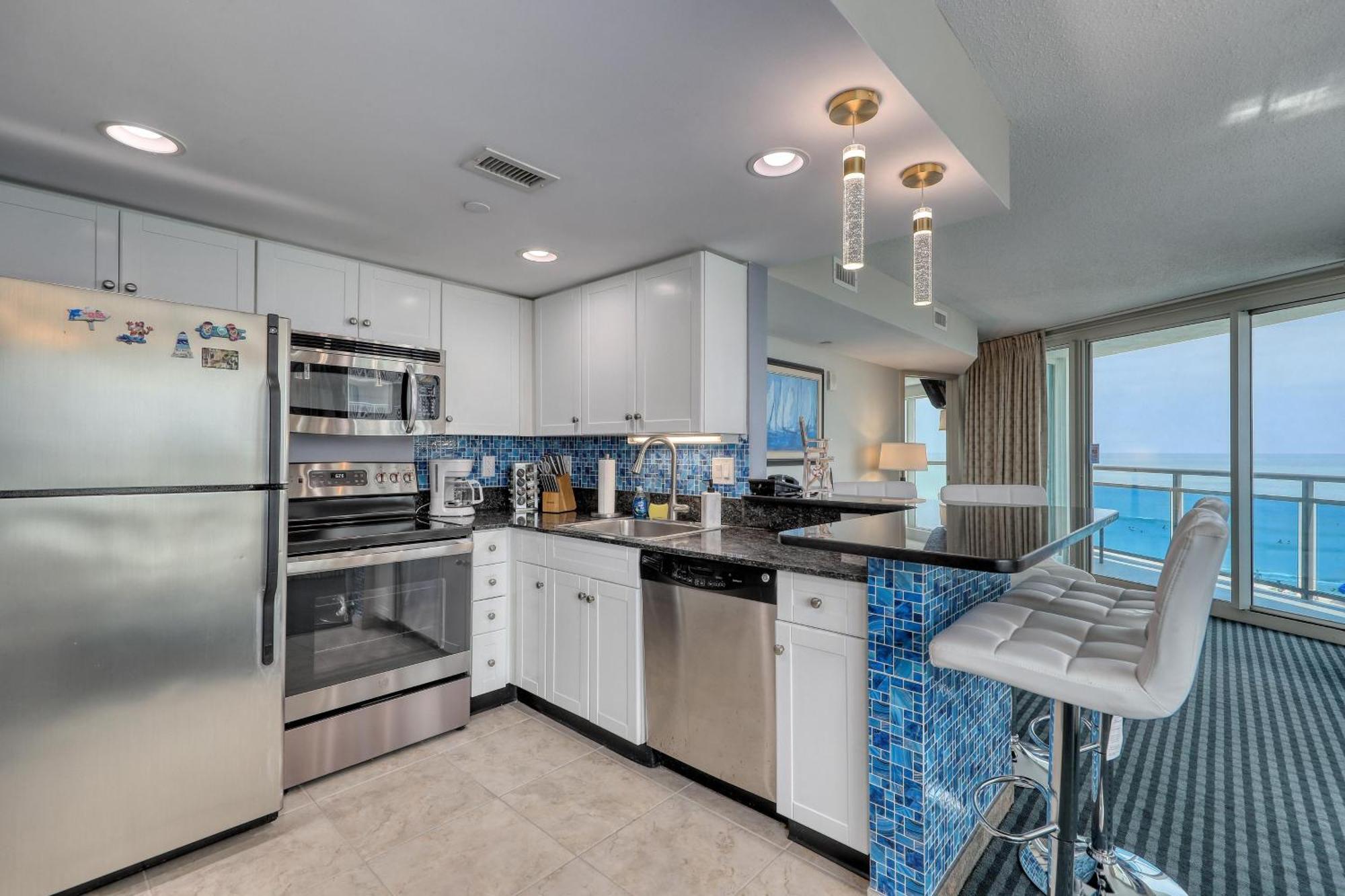 107 S Ocean Blvd, 0308 - Ocean Front Sleeps 6 Villa Myrtle Beach Buitenkant foto