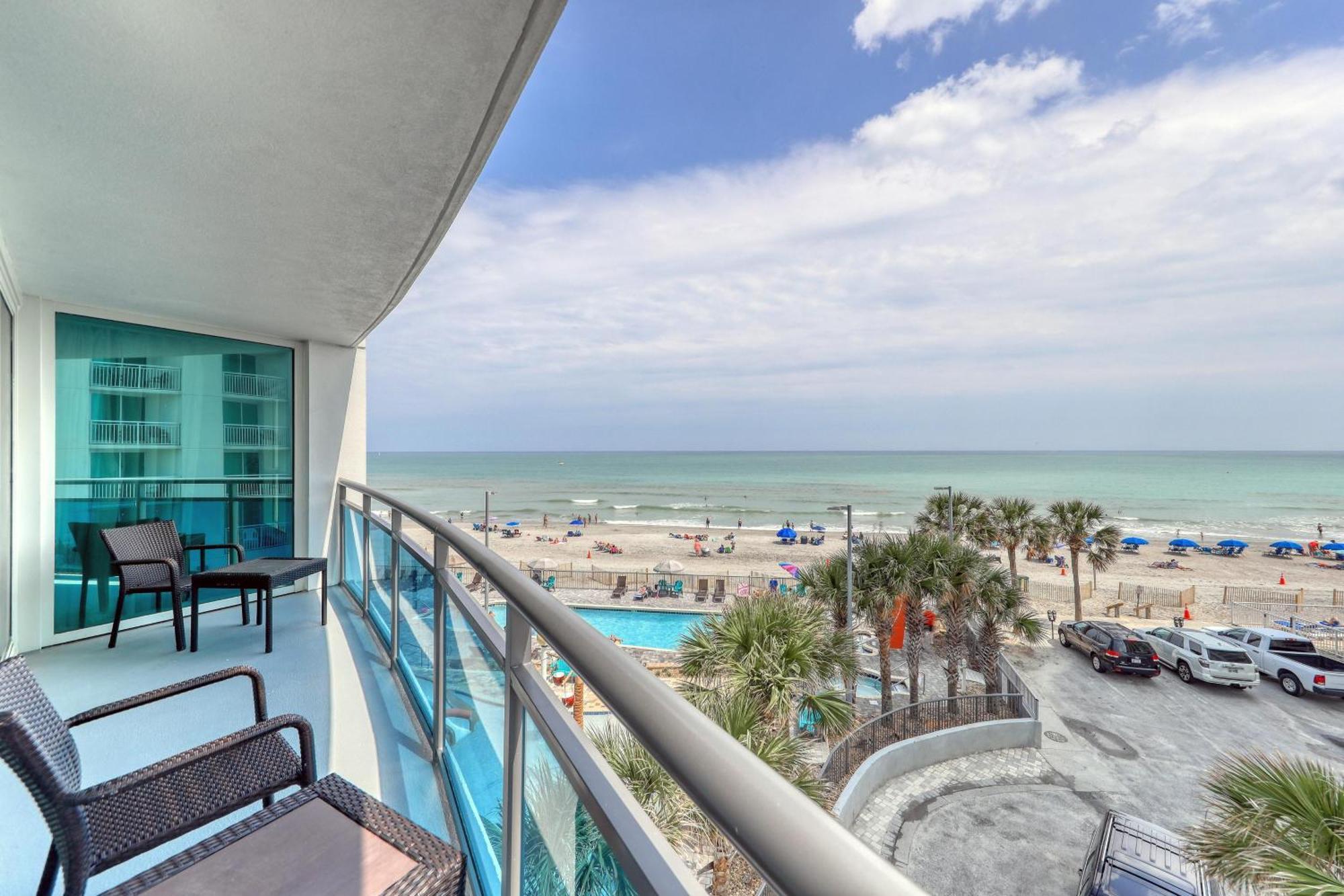 107 S Ocean Blvd, 0308 - Ocean Front Sleeps 6 Villa Myrtle Beach Buitenkant foto