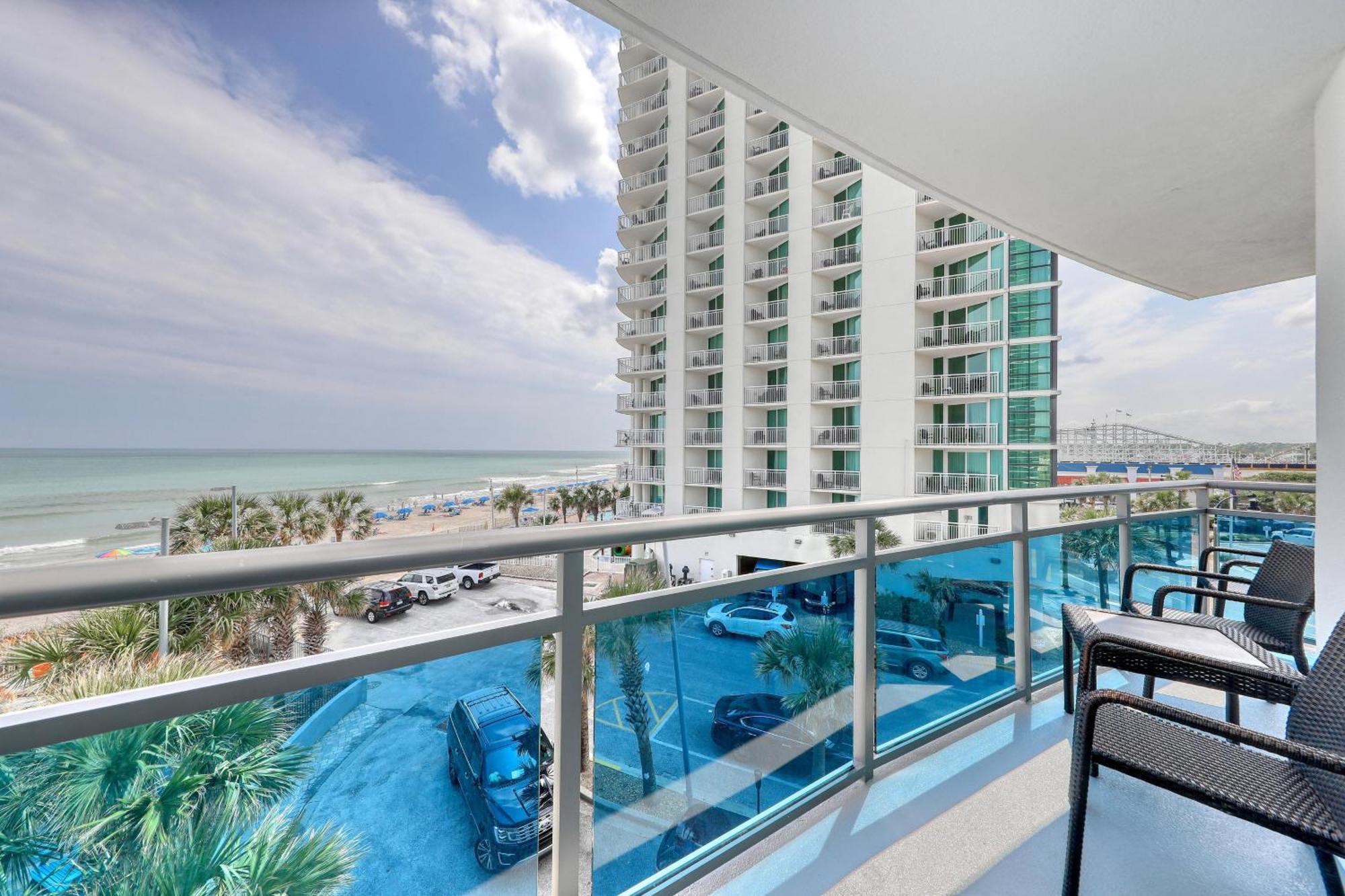 107 S Ocean Blvd, 0308 - Ocean Front Sleeps 6 Villa Myrtle Beach Buitenkant foto
