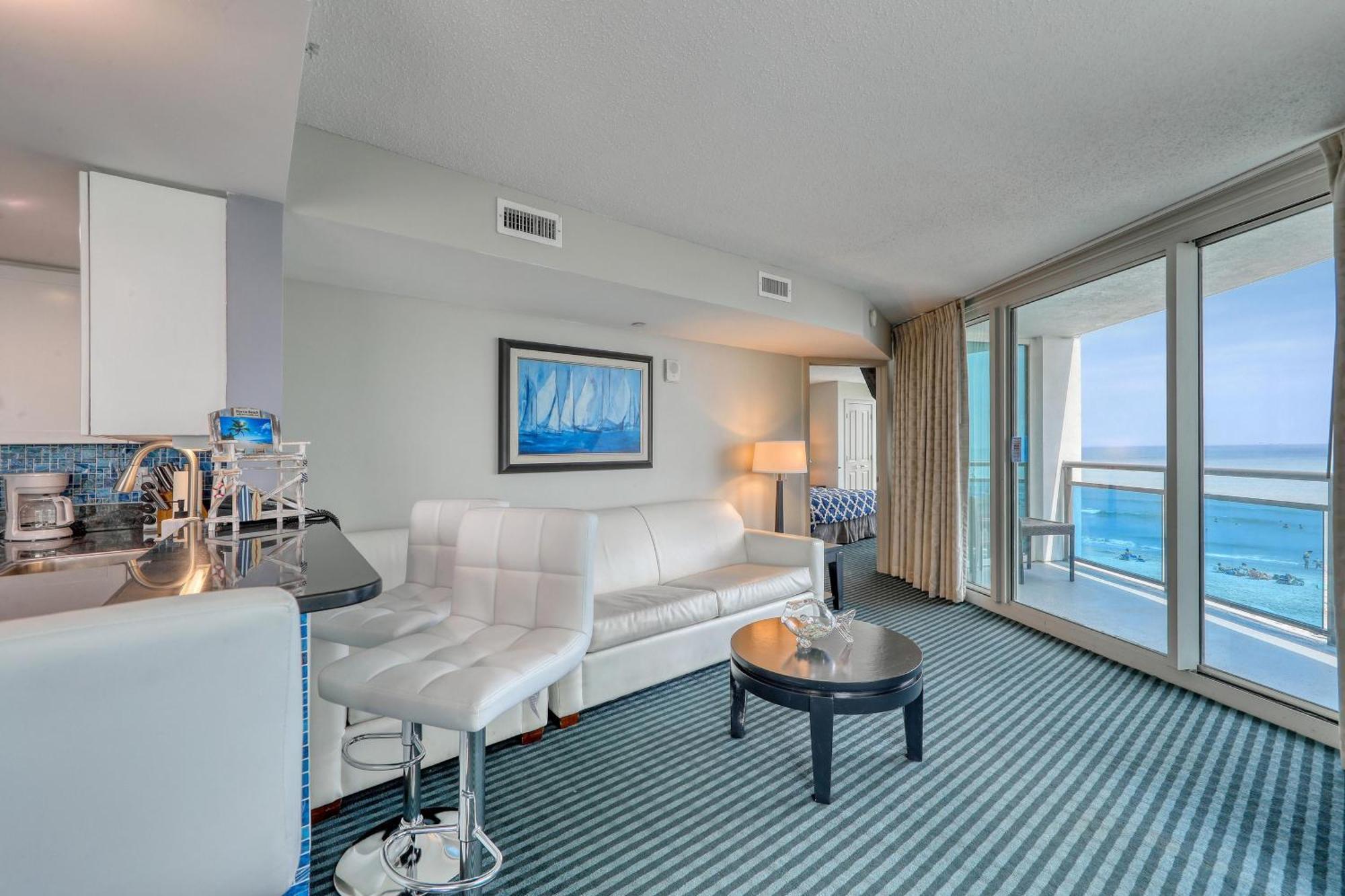 107 S Ocean Blvd, 0308 - Ocean Front Sleeps 6 Villa Myrtle Beach Buitenkant foto